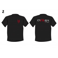 Camiseta màniga curta negra - Enfocats